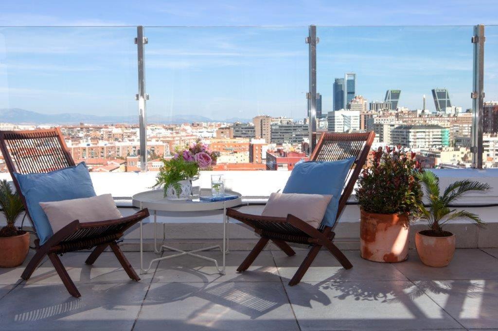 Wishome - Atico Con Espectacular Terraza En Bernabeu Madri Exterior foto